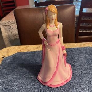Royal Doulton Cherish Figurine in Pink and White